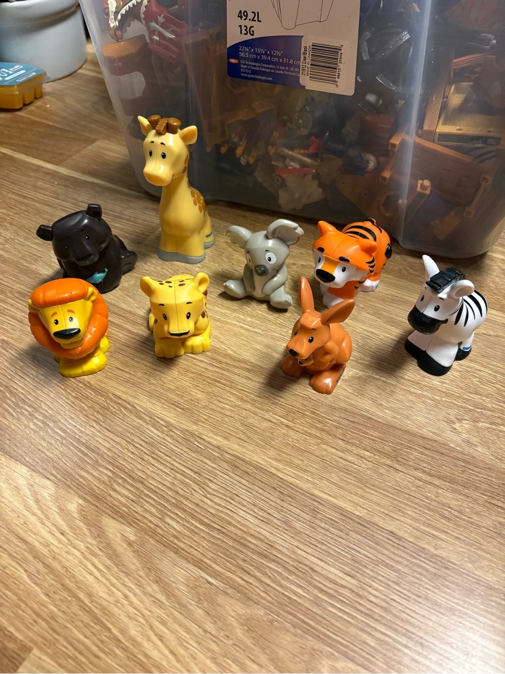 Fisher-Price little people zoo animals